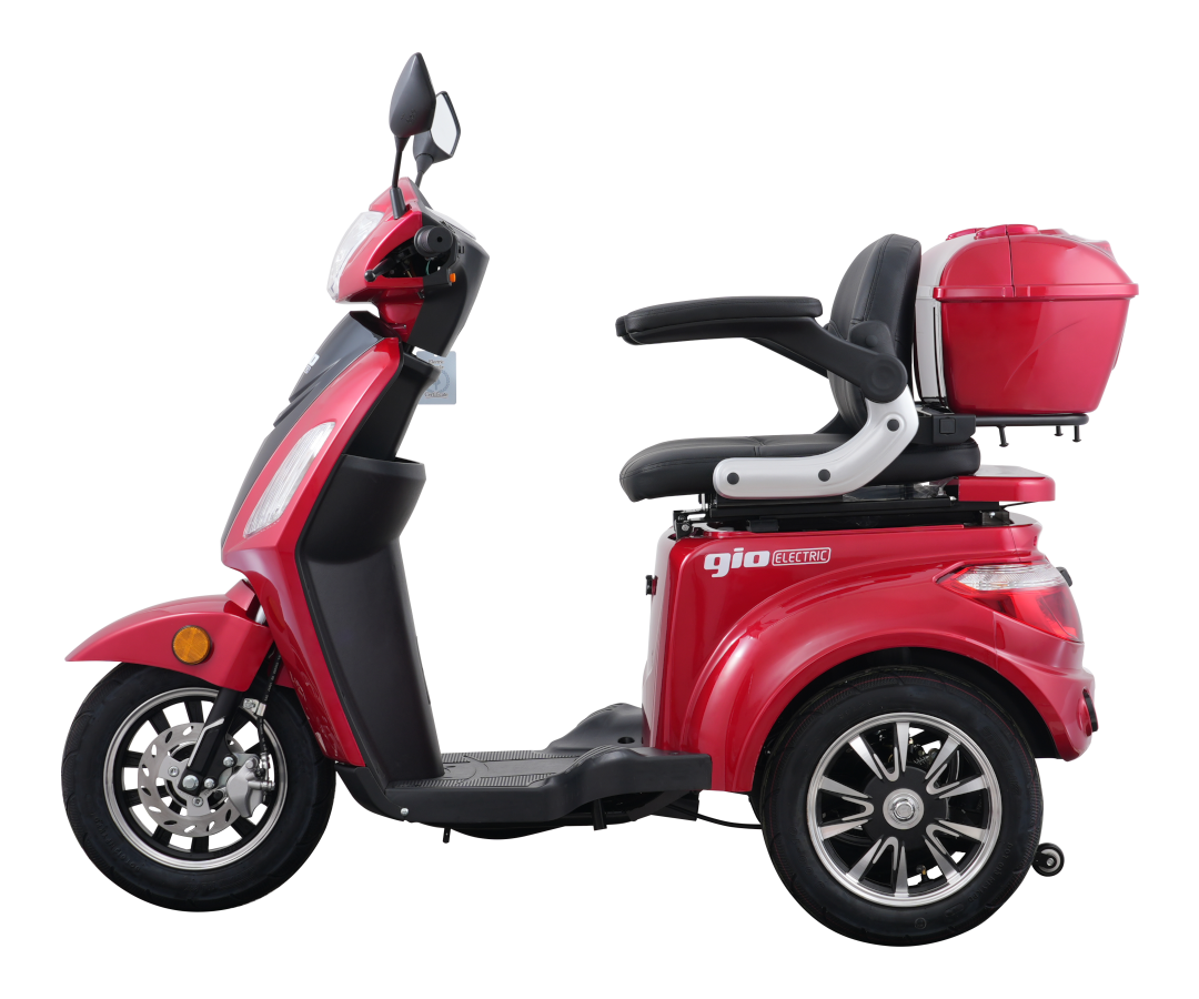 GIO Regal Mobility Scooter - Red