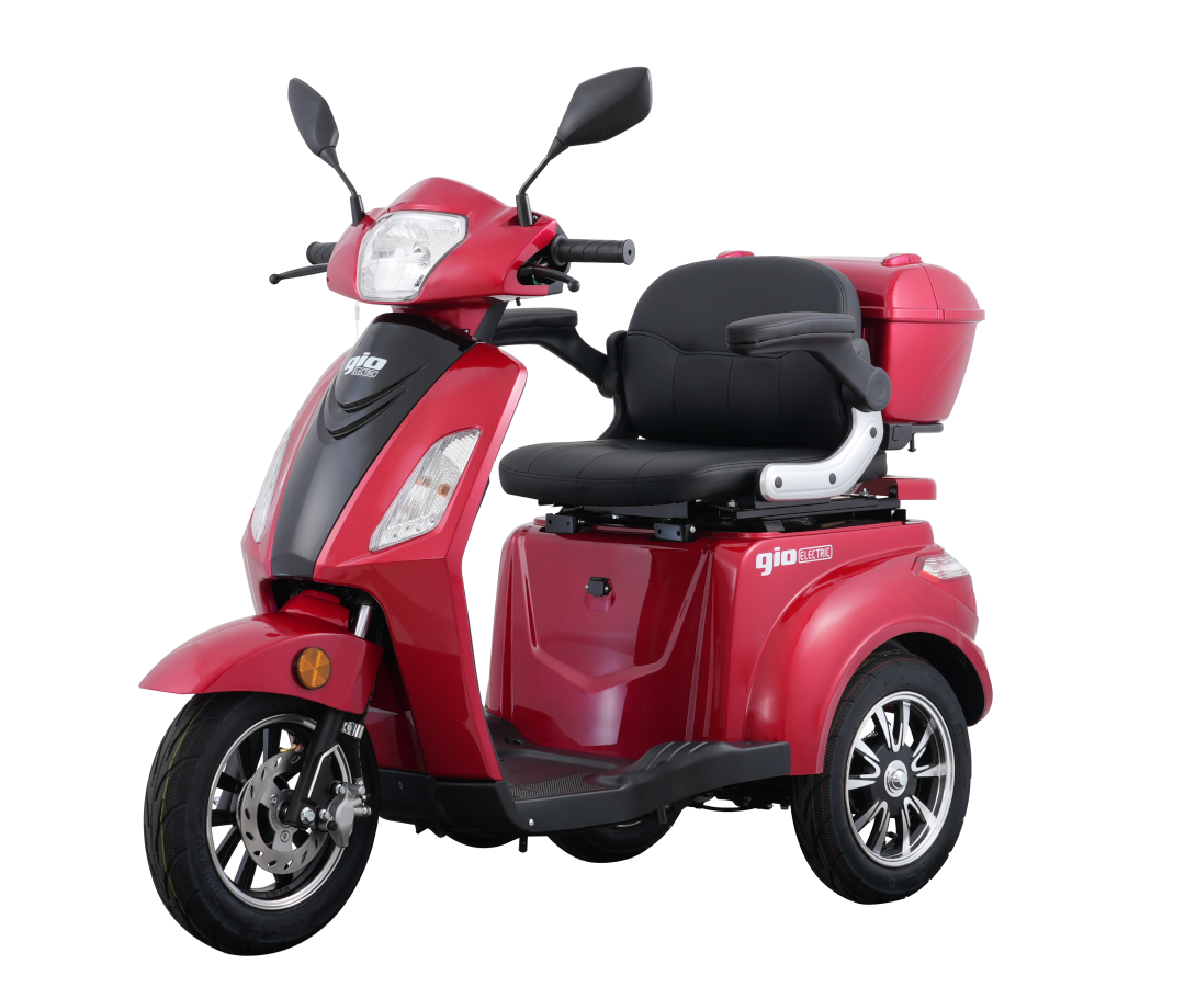 GIO Regal Mobility Scooter - Red