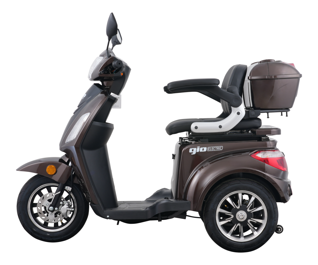 Gio Regal Mobility Scooter - Brown