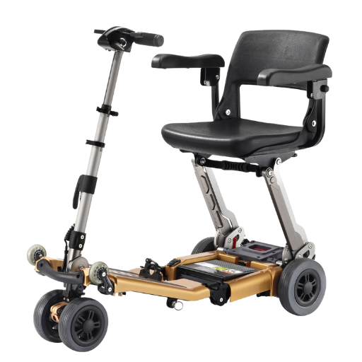 Lluggie Golden Elite Travel Scooter w 10.5 AH Battery