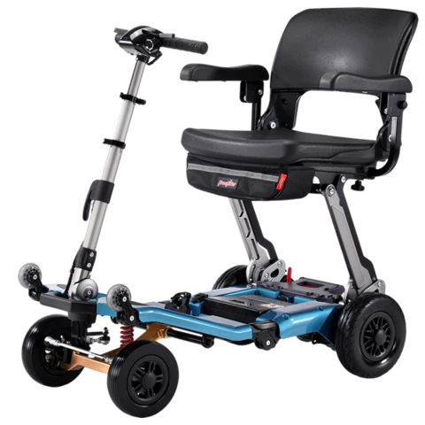 Luggie Super Plus 4 Travel Folding Mobility Scooter by Freerider