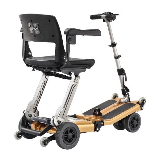 Lluggie Golden Elite Travel Scooter w 10.5 AH Battery