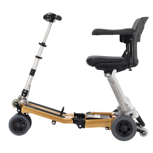Lluggie Golden Elite Travel Scooter w 10.5 AH Battery