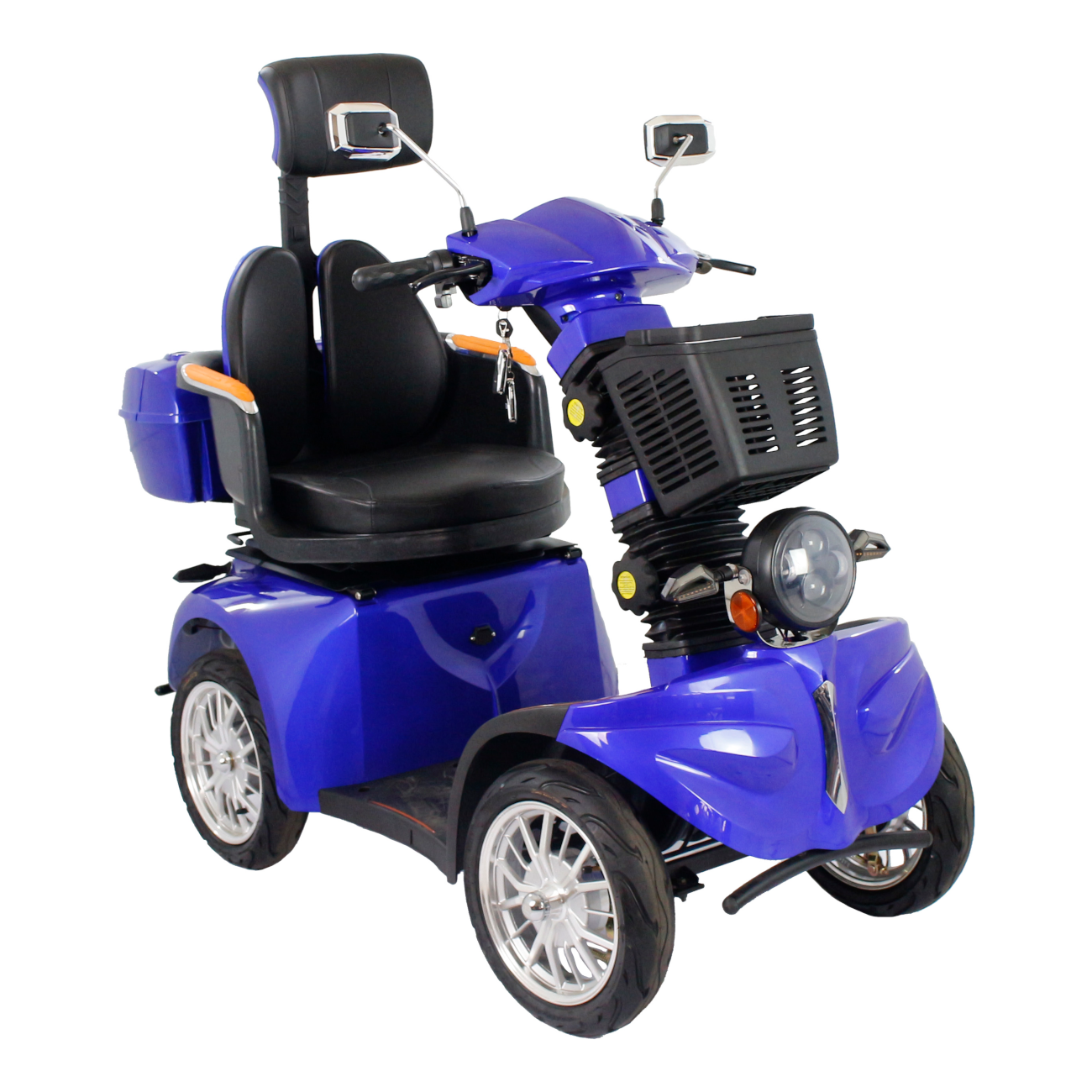 GIO Tron PRO 4-Wheeled Smart Mobility Scooter - Blue