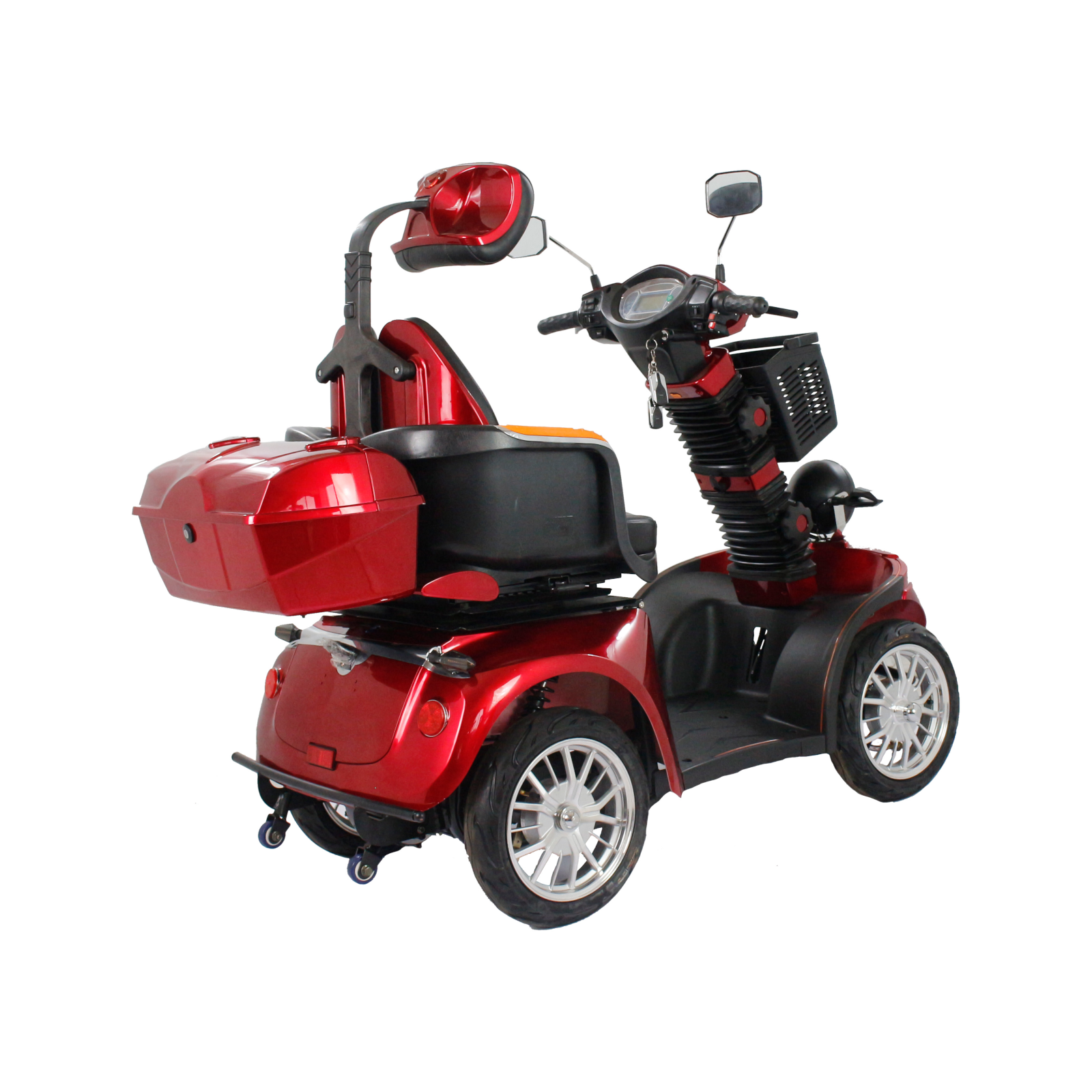 GIO Tron PRO 4-Wheeled Smart Mobility Scooter - Red