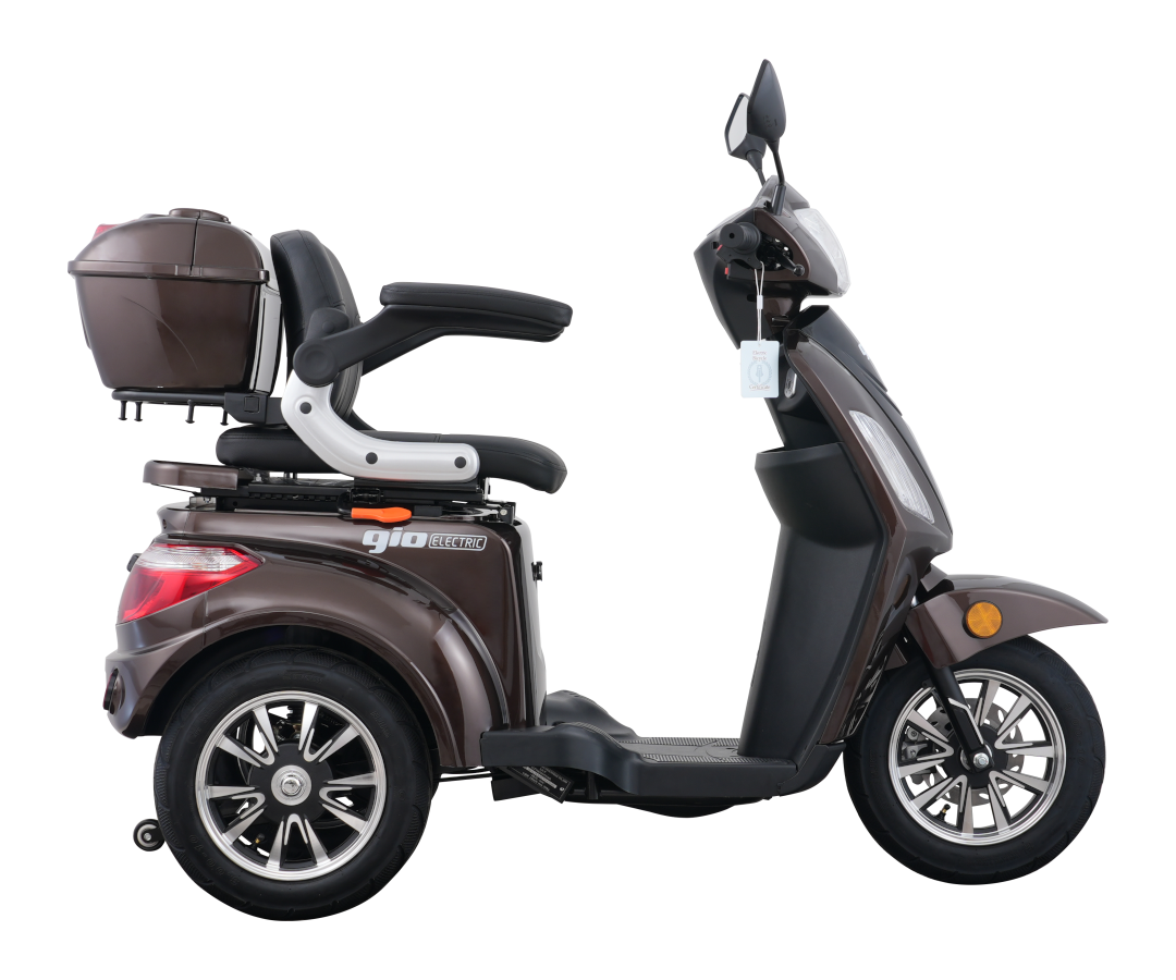 Gio Regal Mobility Scooter - Brown