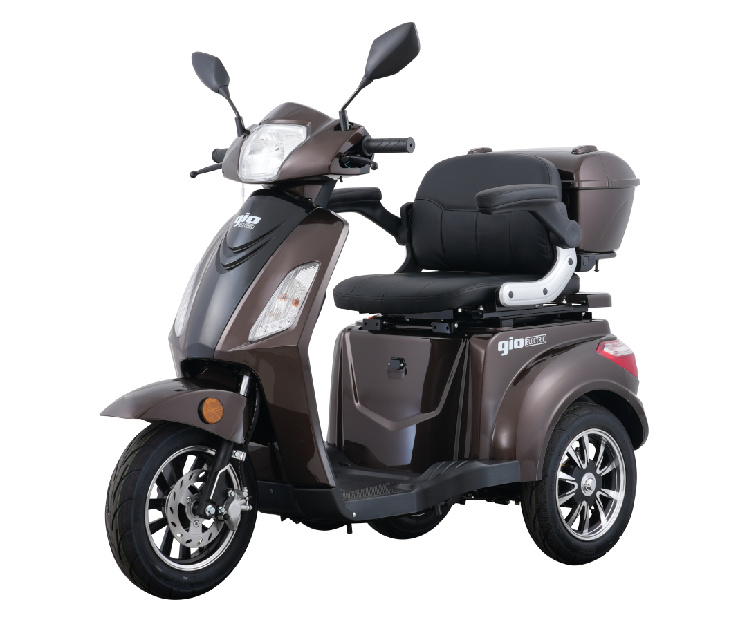 Gio Regal Mobility Scooter - Brown