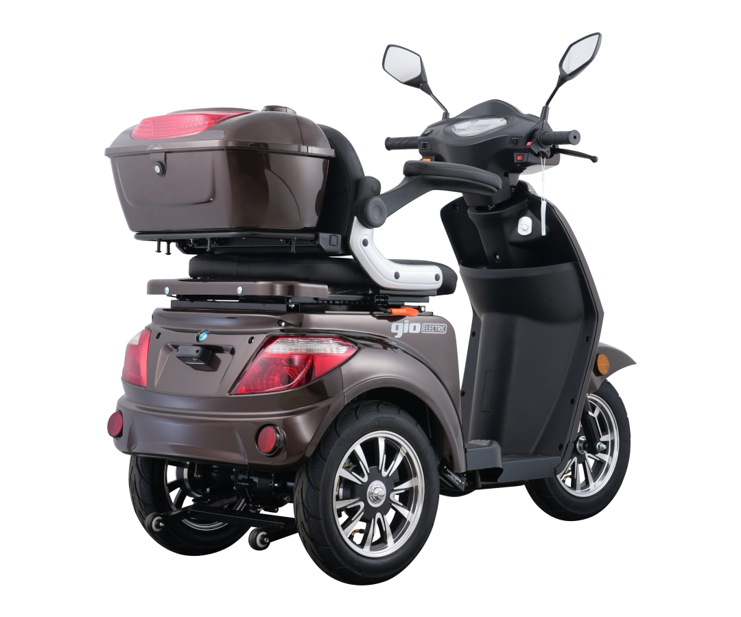 Gio Regal Mobility Scooter - Brown