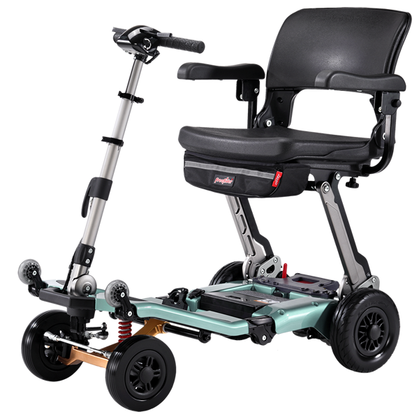 Luggie Super Plus 4 Travel Folding Mobility Scooter by Freerider