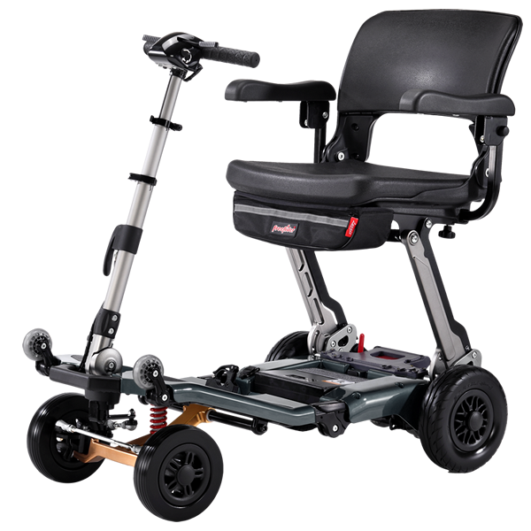 Luggie Super Plus 4 Travel Folding Mobility Scooter by Freerider