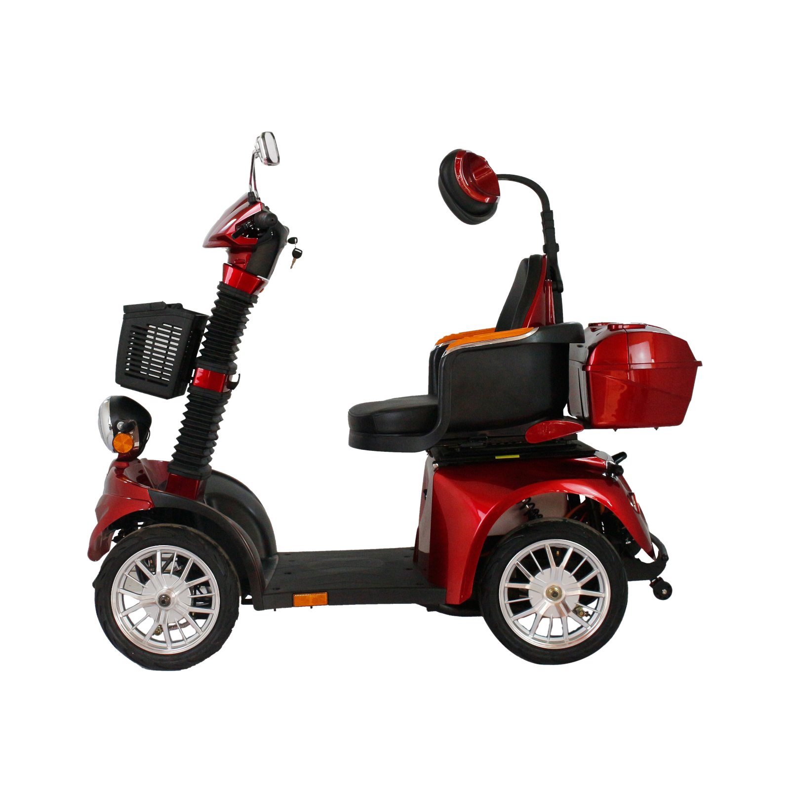 GIO Tron PRO 4-Wheeled Smart Mobility Scooter - Red