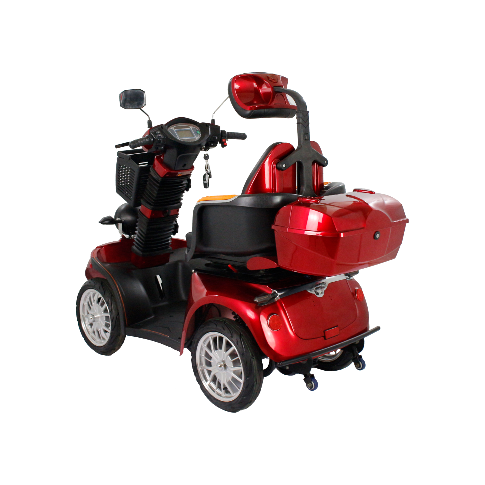 GIO Tron PRO 4-Wheeled Smart Mobility Scooter - Red